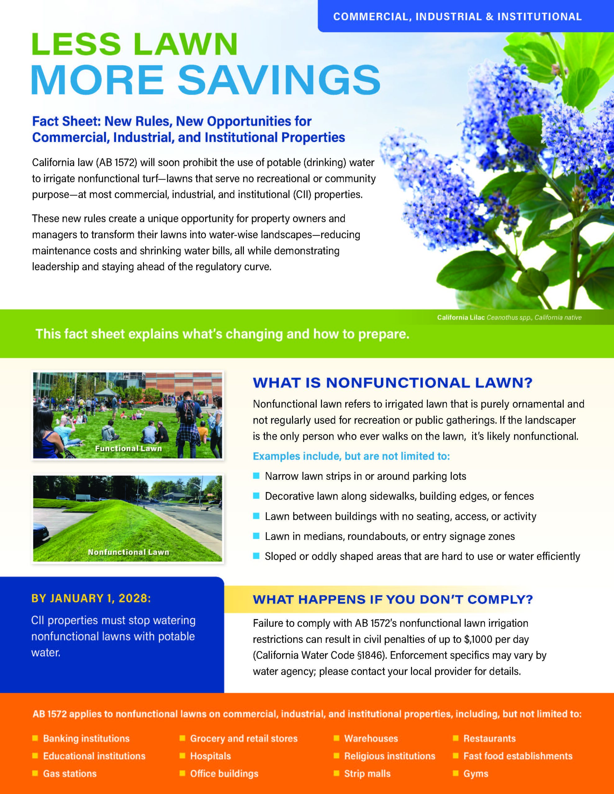 Commercial & Industrial General Fact Sheet
