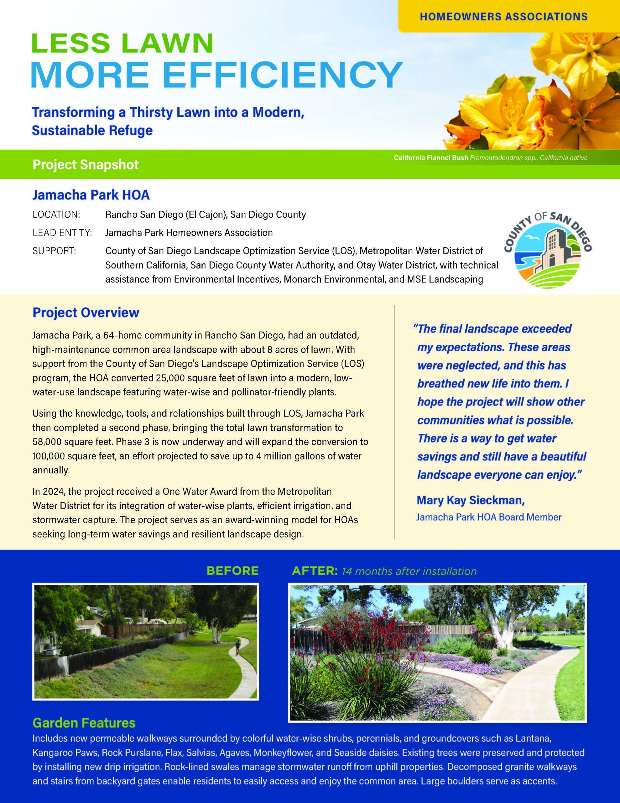 Case Study: Jamacha Park HOA