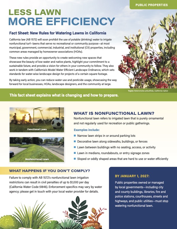 Public Properties General Fact Sheet